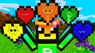 Minecraft, But I Have Incredibox SPRUNKI Hearts!