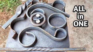 Simple ideas For Make Metal Bending Tool / Flat Bar Circle Making Tool / How To Make A Metal Ring