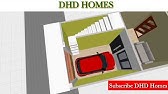 12x50 House Plan With Car Parking And Elevation 12 X 50 House Map 12 50 Plan With Hd Interior Video Youtube