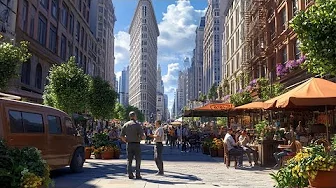 Walking Tour of Park Avenue NYC | 34th Street to The Village | Flatiron, Union Square & More
