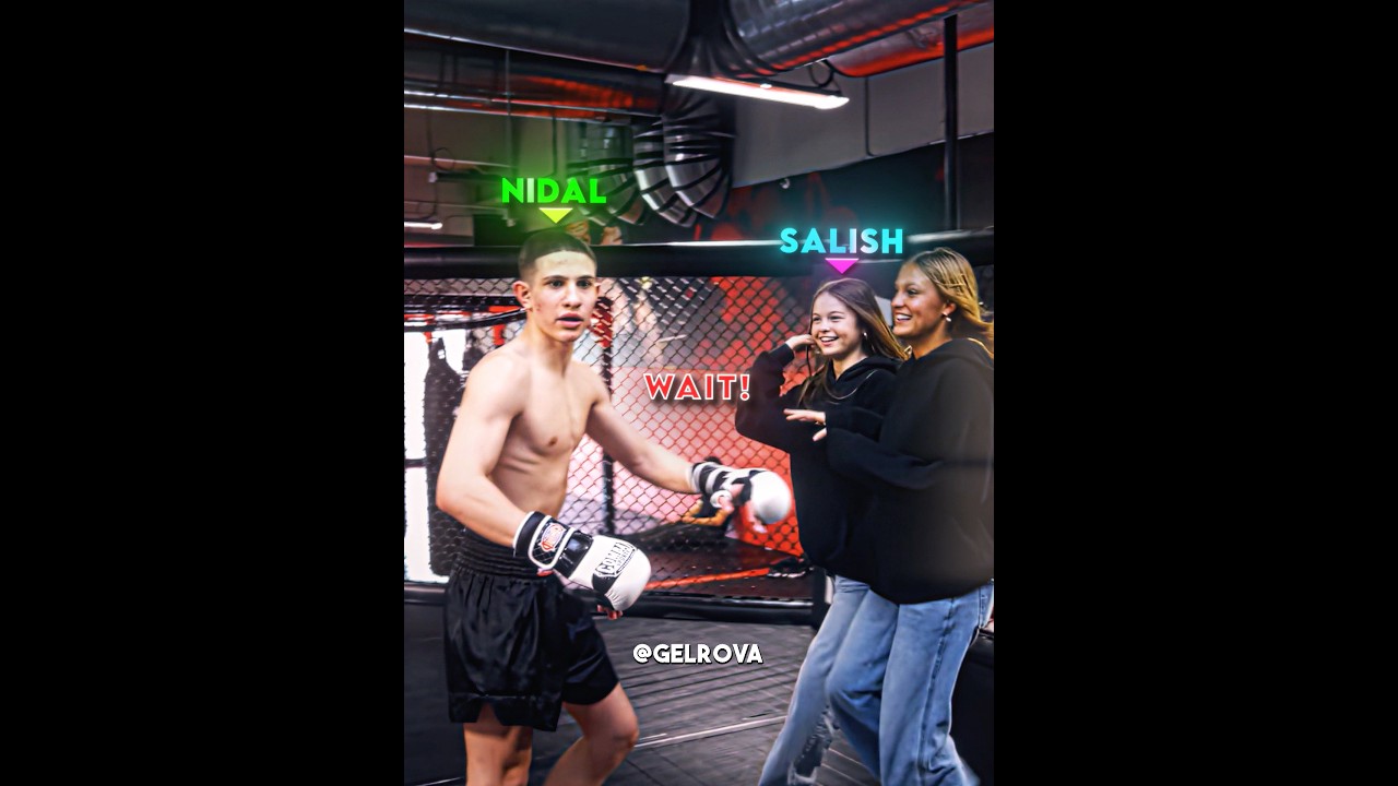 Nidal’s Aura SHOCKED Salish 🤯💀 @jordanmatter