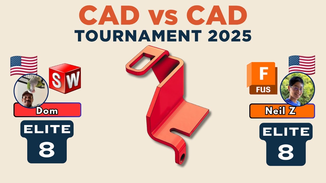 Турнир по скоростному моделированию САПР! - МАТЧ 10 - Битва 1 - ЧЕМПИОНАТ МИРА 2025 - ЛИСТОВОЙ МЕ...