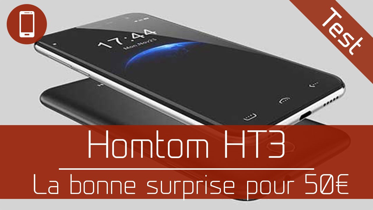 Test : Homtom HT3 - La bonne surprise à 50€ - Gearbest - YouTube