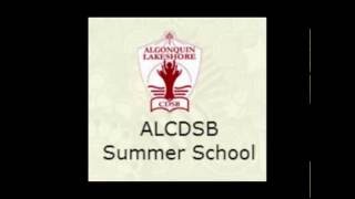 ALCDSB Overview Summer School 2016