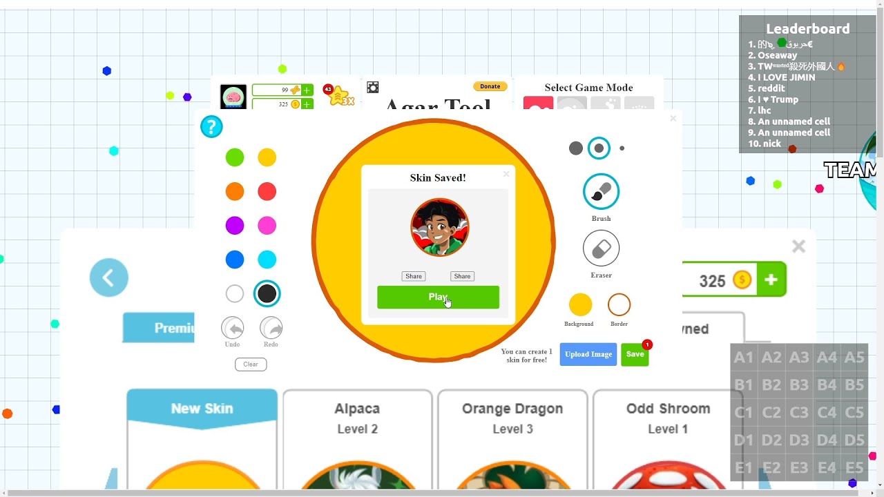 COMO PONERSE SKIN PERSONALIZADA EN VANILLA + EPICA BATALLA VS BOTERO | AGAR.IO