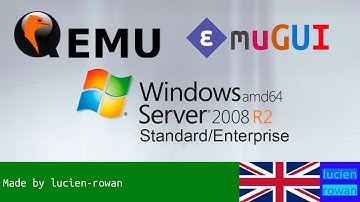 [ @lucien-rowan3685 | ENG ] (RQ) How to install Windows Server 2008 R2 amd64 on QEMU with EmuGUI