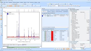 Indexing XRD peaks with hkl values using X'pert highscore - 25 screenshot 3