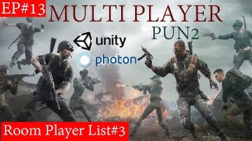 Unity Multiplayer Tutorial Using Photon Unity Networking (PUN 2) for Beginners Ep.13 |PlayerList (3)