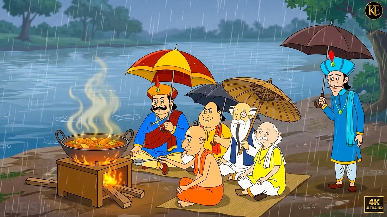 বৃষ্টিতে বসেই রান্না করল গোপাল | Gopal Bhar - গোপালভাঁড় | New Episode 2026