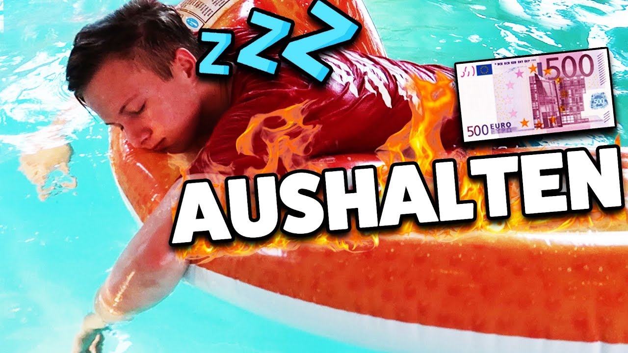 Wer ZULETZT den POOL verlässt, bekommt 500€  🤣 KRASS TipTapTube