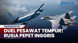 Jet Rusia Nyaris Tabrak Pesawat Mata-mata Inggris di Laut Hitam, RAF Nyaris Celaka