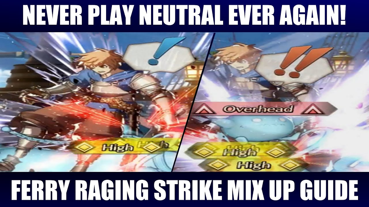 FERRY BASIC SETUPS GUIDE GRANBLUE FANTASY VERSUS: RISING