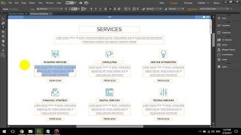Adobe Muse Template "Universal" | How to edit 