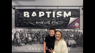 Milo Jack Sapp Baptism