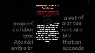 Interview Question 28  Databases  The Safe Transaction! 🛡️