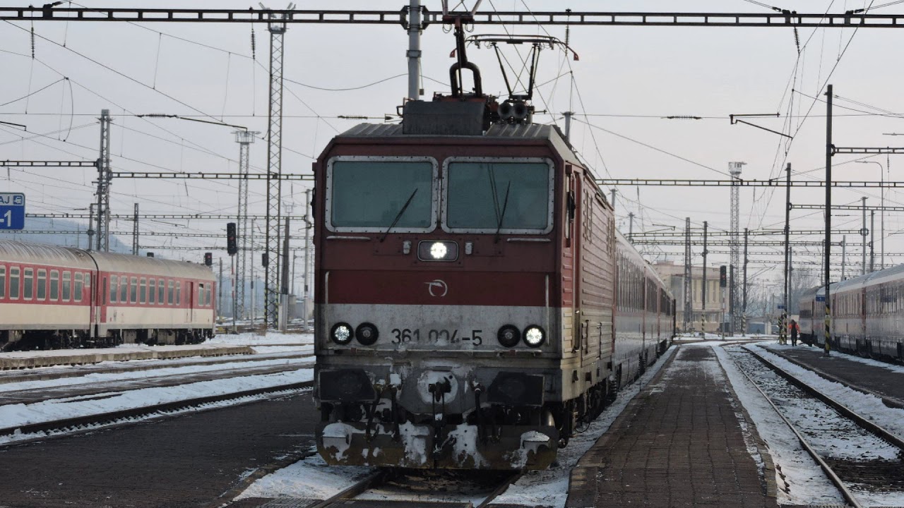 Hlásenie vlaku EC 533 RÁKOCZI / Košice / [SK/EN]