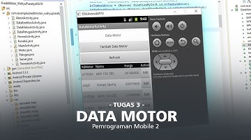 Tugas 3 "Data Motor" | Pemrograman Mobile 2