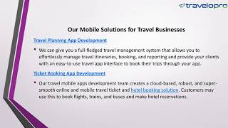 Travel Mobile Apps screenshot 4