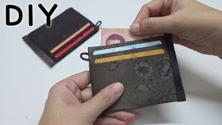 How to make CARD HOLDER | Easy sewing | DIY 