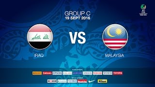 #AFCU16 M13 Iraq vs Malaysia (Group C) News Report
