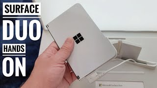 Microsoft Surface Duo Hands On and First Impressions PLUS Software Demo