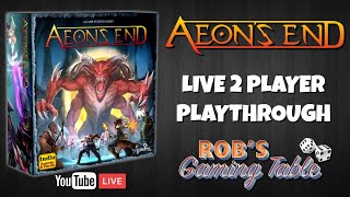 Aeon's End Live 2 Player Playthrough