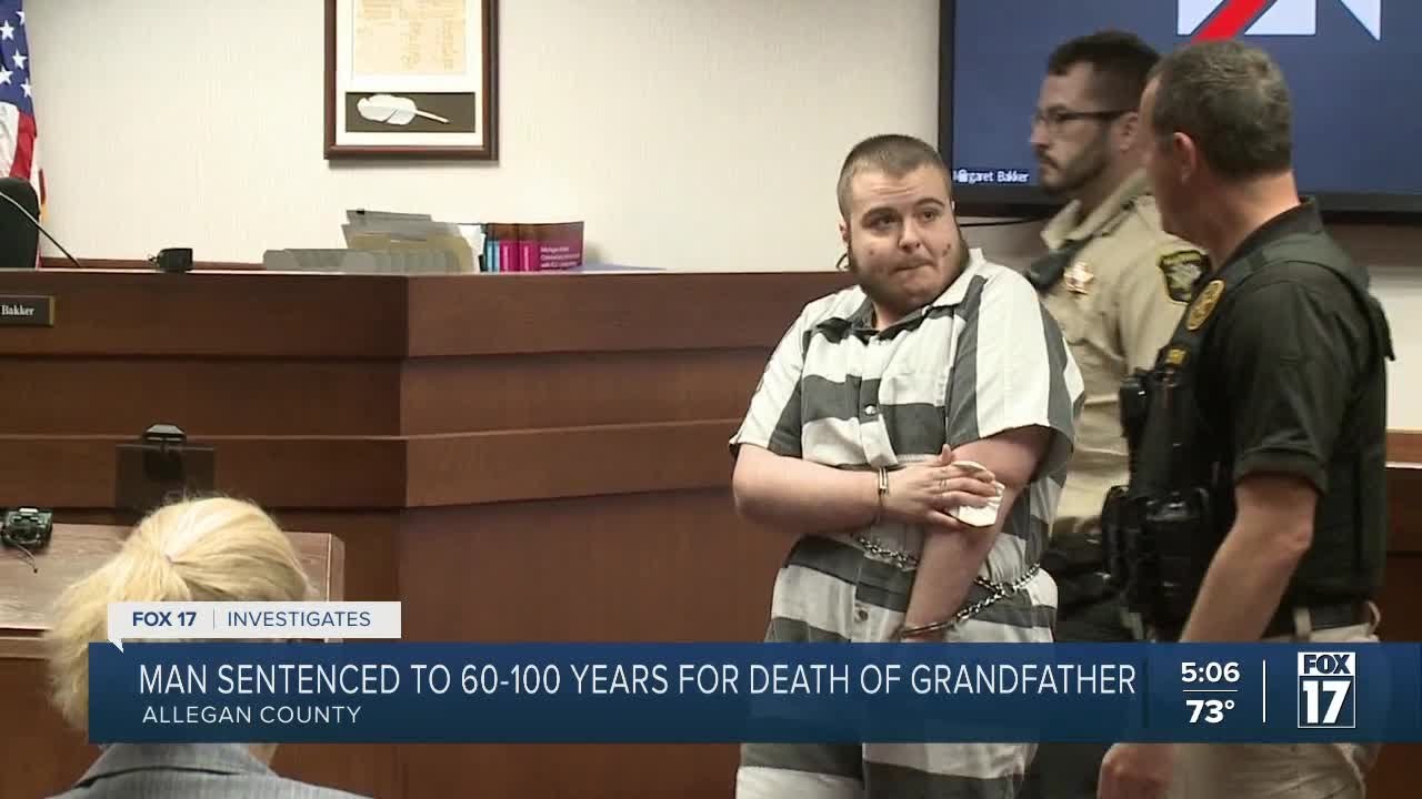 Man sentenced to 60–100 years for death of grandfather - YouTube