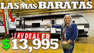 The CHEAPEST and ECONOMIC mobile HOMES, RV or Motorhomes tours