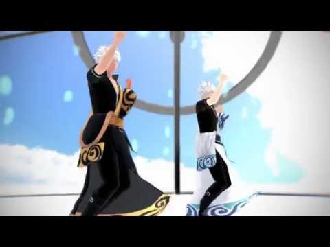 MMD銀魂 銀さんとクローン銀時で愛言葉Ⅱ