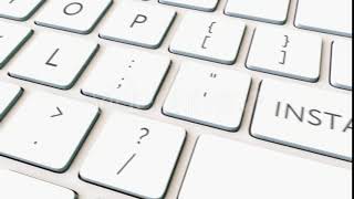 White Computer Keyboard and Install Key | Motion Graphics - Envato elements screenshot 4
