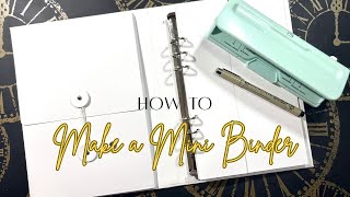 how to make a card binder DIY: Ring Book Custom Made Binder  How