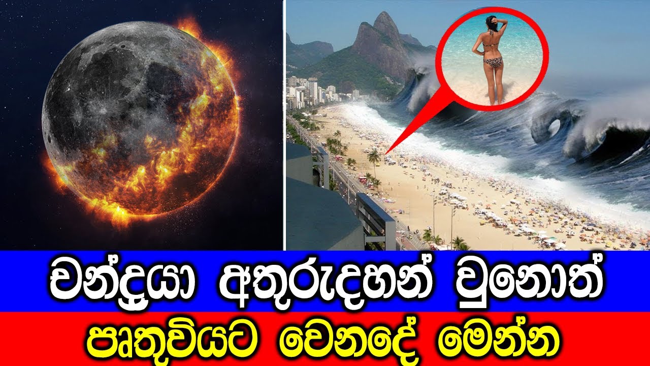 චන්ද්‍රයා අතුරුදහන් වුනොත් පෘතුවියට වෙනදේ මෙන්න!