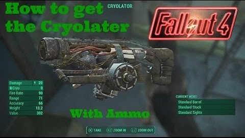 Fallout 4 How to get The Cryolater