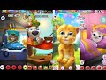 My talking tom 2 vs my talking angela 2 vs my talking hank 2 vs my talking ginger 2 vs tom gold run2