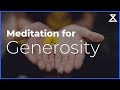 Meditation for Generosity (Voice Only, No Music, 10 Minute Guided Practice)