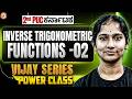 🔥Inverse Trigonometric Functions Part 2 📐 2nd PUC Maths ಸುಲಭವಾಗಿ | LIVE | Vaishnavi Ma'am
