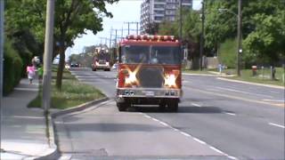 Toronto Fire P443 R441 A441 & P445 Responding