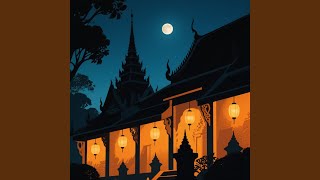 beautiful Thai atmosphere at night