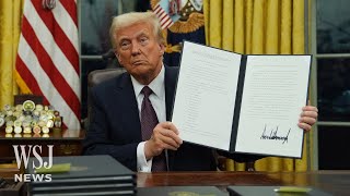 Watch: President Trump Pardons Jan. 6 Rioters in Oval Office Ceremony | WSJ News