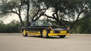 JACK 車体装着バッグ 黒/黄色 1974 Porsche 914 LE - Team CJ