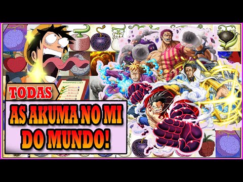 Universo Animangá: Lista de Akuma no Mi - Paramecia