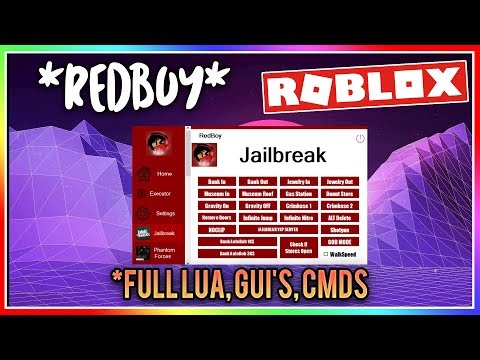 Free Redboy 2 7 Roblox Hack Exploit Gui S Full Lua More Youtube - new roblox jailbreak hack exploit red boy 417
