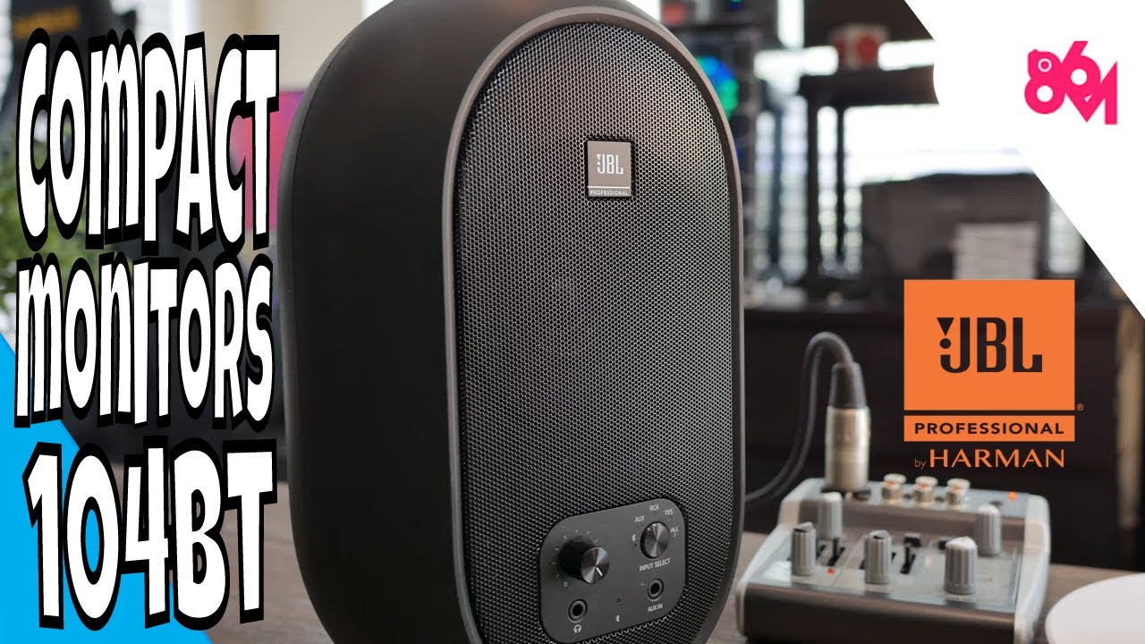 Trying out JBL 104BT Reference Monitors! 