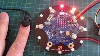 Calliope Mini Mit Grove Pulssensor An Callicolor