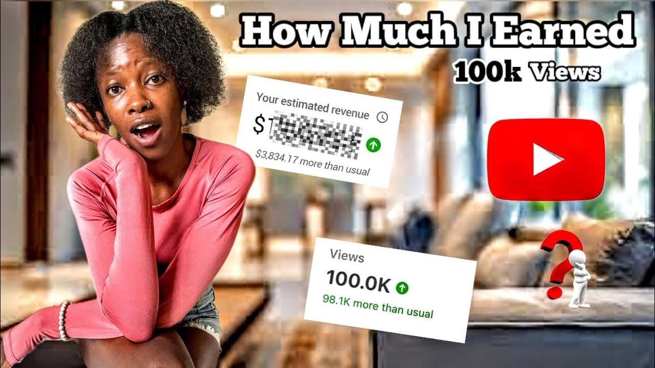 How Much YouTube Paid Me For My First 100k Views - YouTube