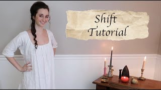 Handstitching an 18th Century Shift || Historical Sewing Tutorial