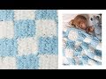 "Şiş Yok - Tığ Yok" Ekose Battaniye Yapımı - "No Needles - No Hooks" Making Check Blanket
