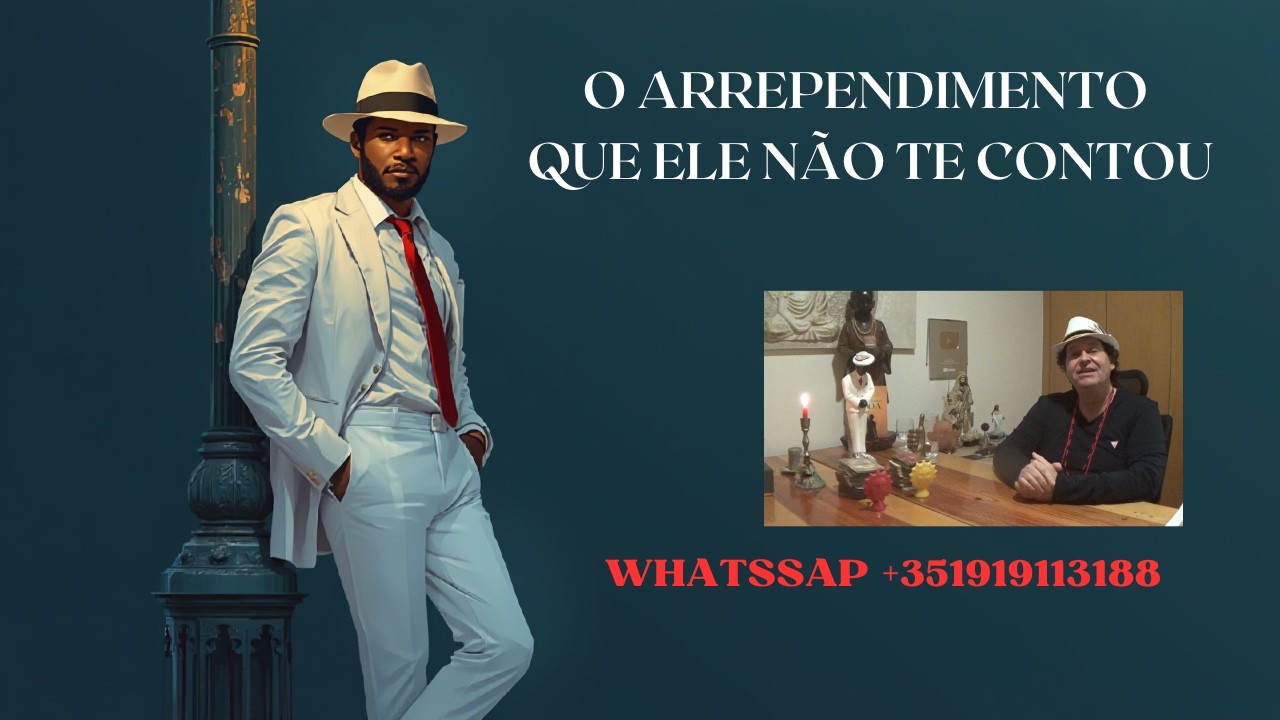 O ARREPENDIMENTO QUE ELE NÃO CONSEGUIU TE CONTAR