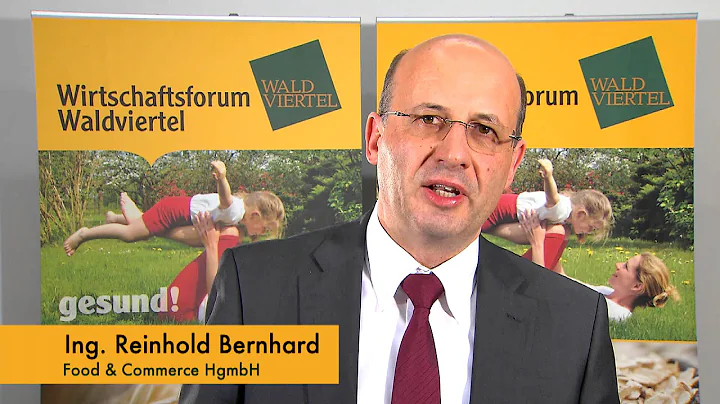 Wirtschaftsforum Waldviertel, Reinhold Bernhard