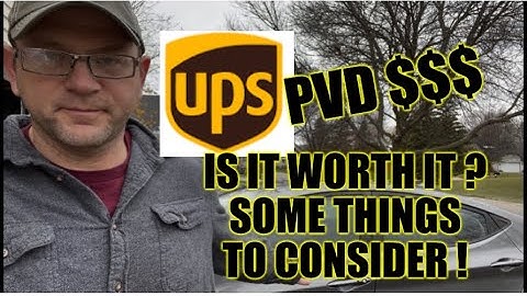 UPS Personal Vehicle Driver. Worth It?